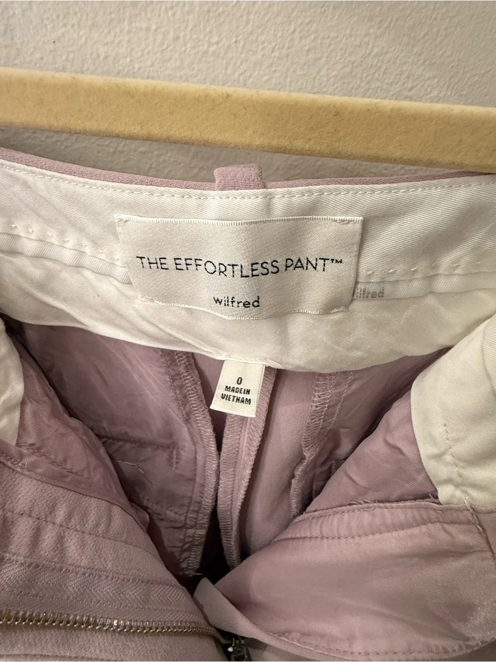 Aritzia Cropped Effortless Pant
